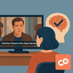 تأثیر روان‌شناختی زیرنویس فیلم بر مخاطب و تصمیم‌گیری