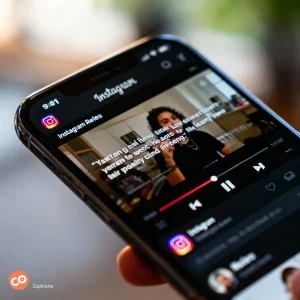 افزودن زیرنویس به ریلز